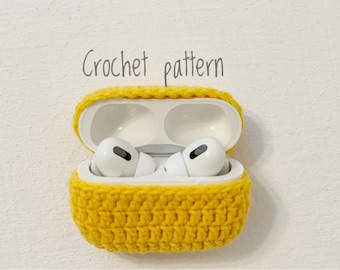 Easy Crochet pattern amigurumi Airpods PRO earphone Case Handmade