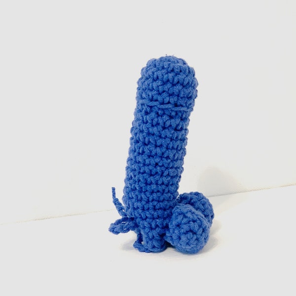 Easy crochet pattern amigurumi Lip Balm Holder penis
