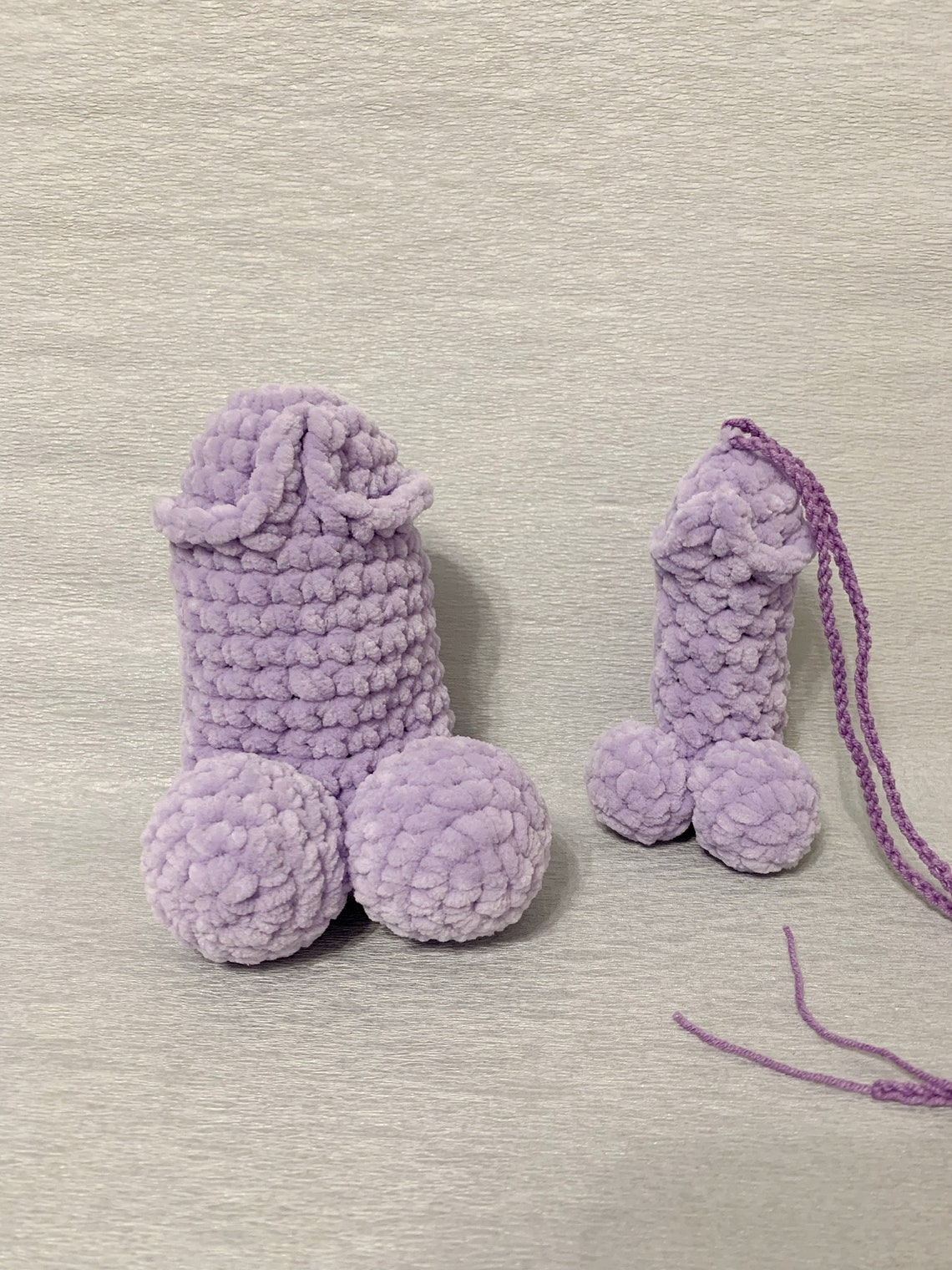 2 Easy Crochet Pattern Pdf Shift Knob Beanie Penis & Rearview Etsy