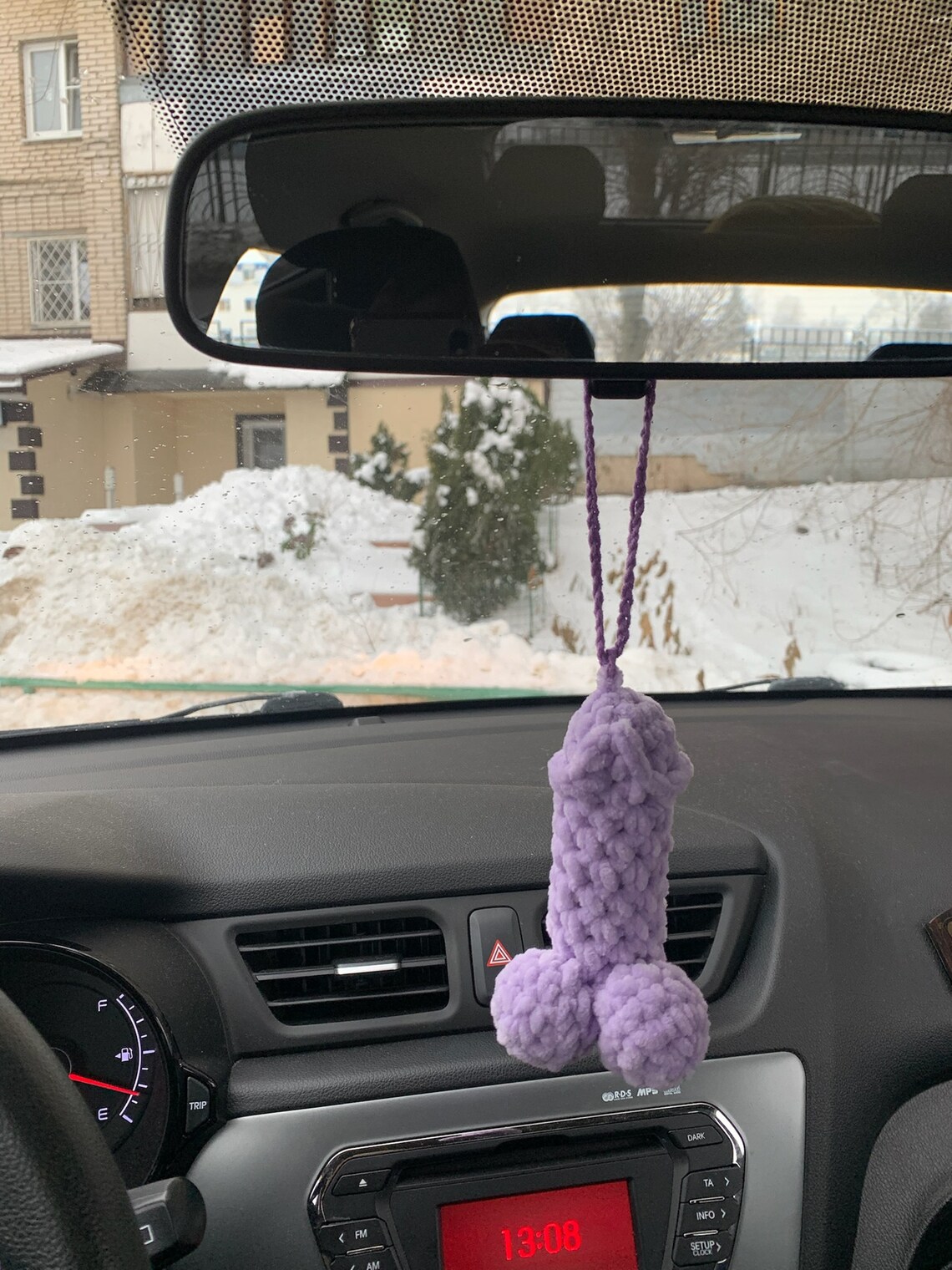 2 Easy Crochet Pattern Pdf Shift Knob Beanie Penis & Rearview Etsy
