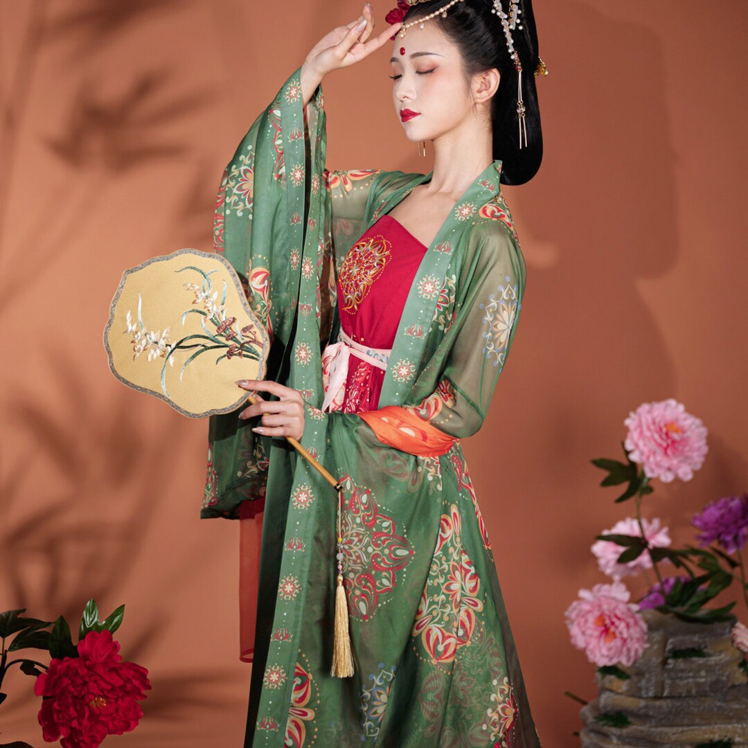 Tang-made Hanfu,original Chinese-style Hanfu, Full Set of Tang-style ...