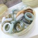 50 Random Pcs Jade Rings (wholesale, Randon Size & Color) - Etsy