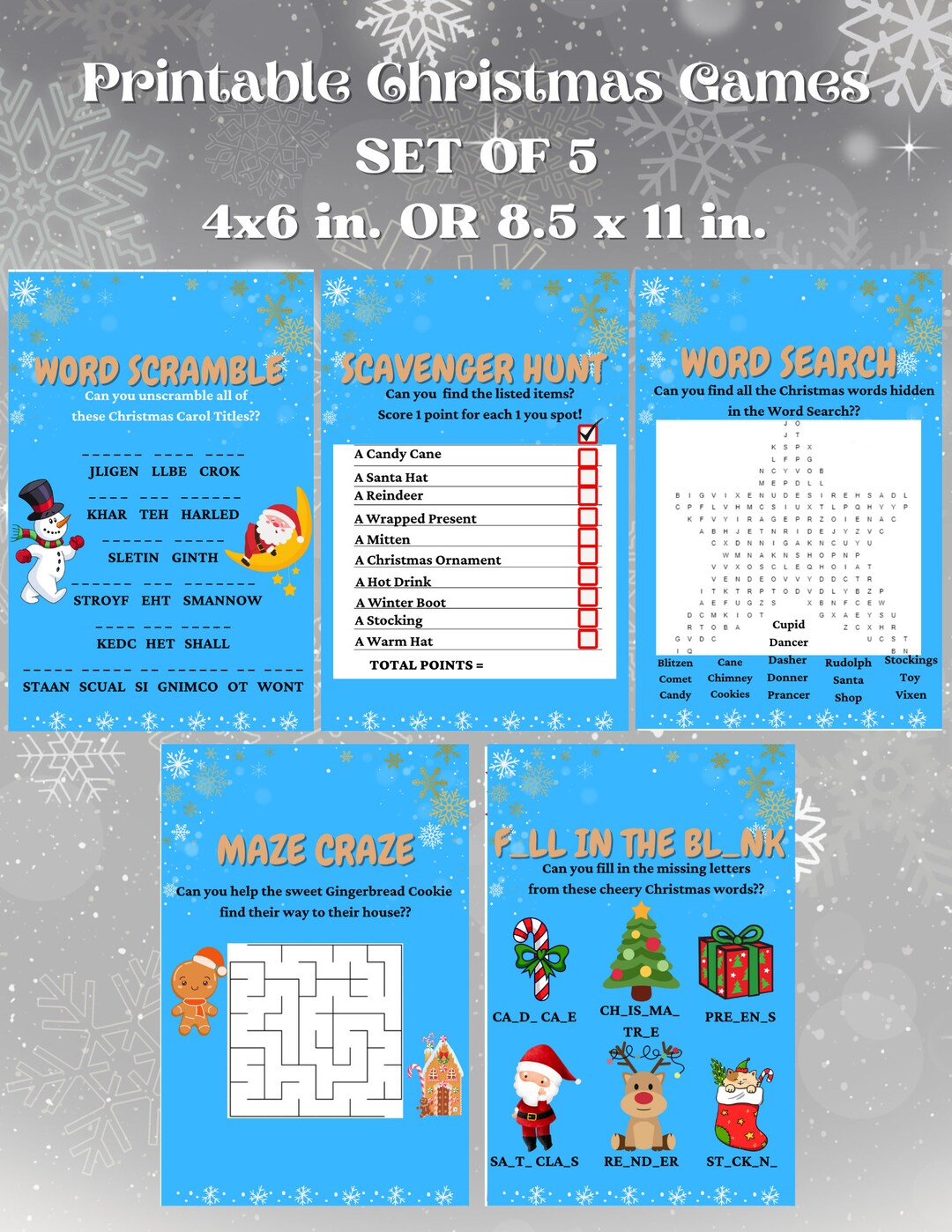 christmas-printable-games-set-of-5-winter-wonderland-instant-download