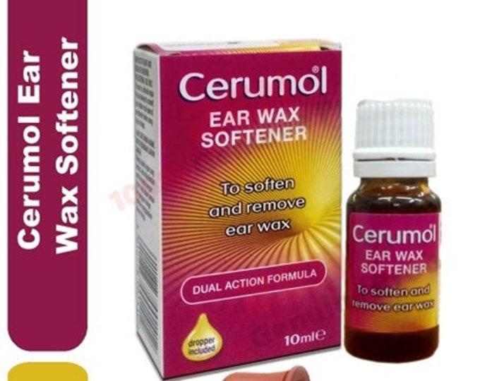 Cerumol Ear Wax Softener Dual Action Formula Soften & Remove Ear Wax