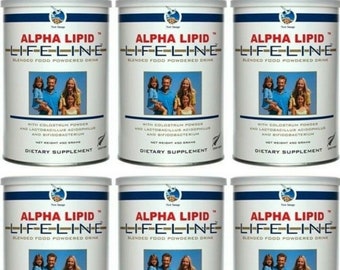 6X Alpha Lipid Lifeline Colostrum Milk Powder Dietary Supplement EXP:2024