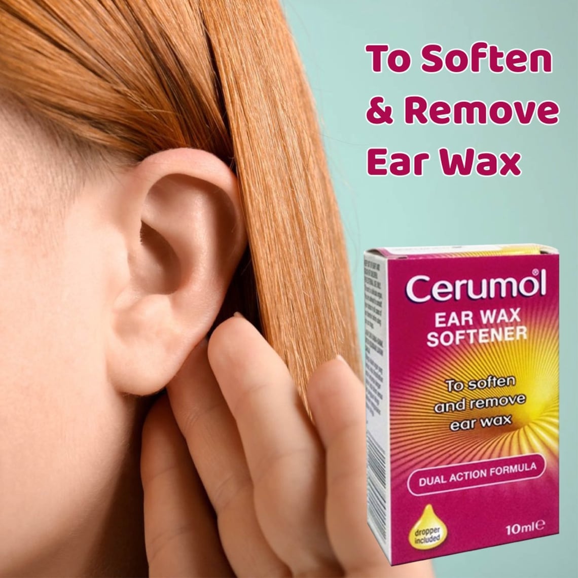 Cerumol Ear Wax Softener Dual Action Formula Soften & Remove Ear Wax Easier 10ml Etsy