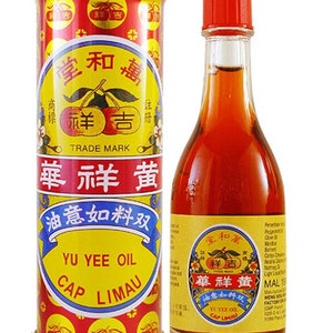 22ml Yu Yee Oil Cap Limau Relief Baby Colic Stomach Wind FREE SHIPPING