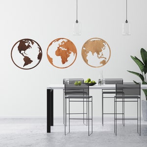 Houten wereldkaart, reisdecor voor appartement, houten kunstwerken, slaapkamerdecor, woonkamerdecor, natuurlijke houten hangligs, cadeau voor reiziger thuis