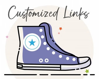 Customized Converse, personalized