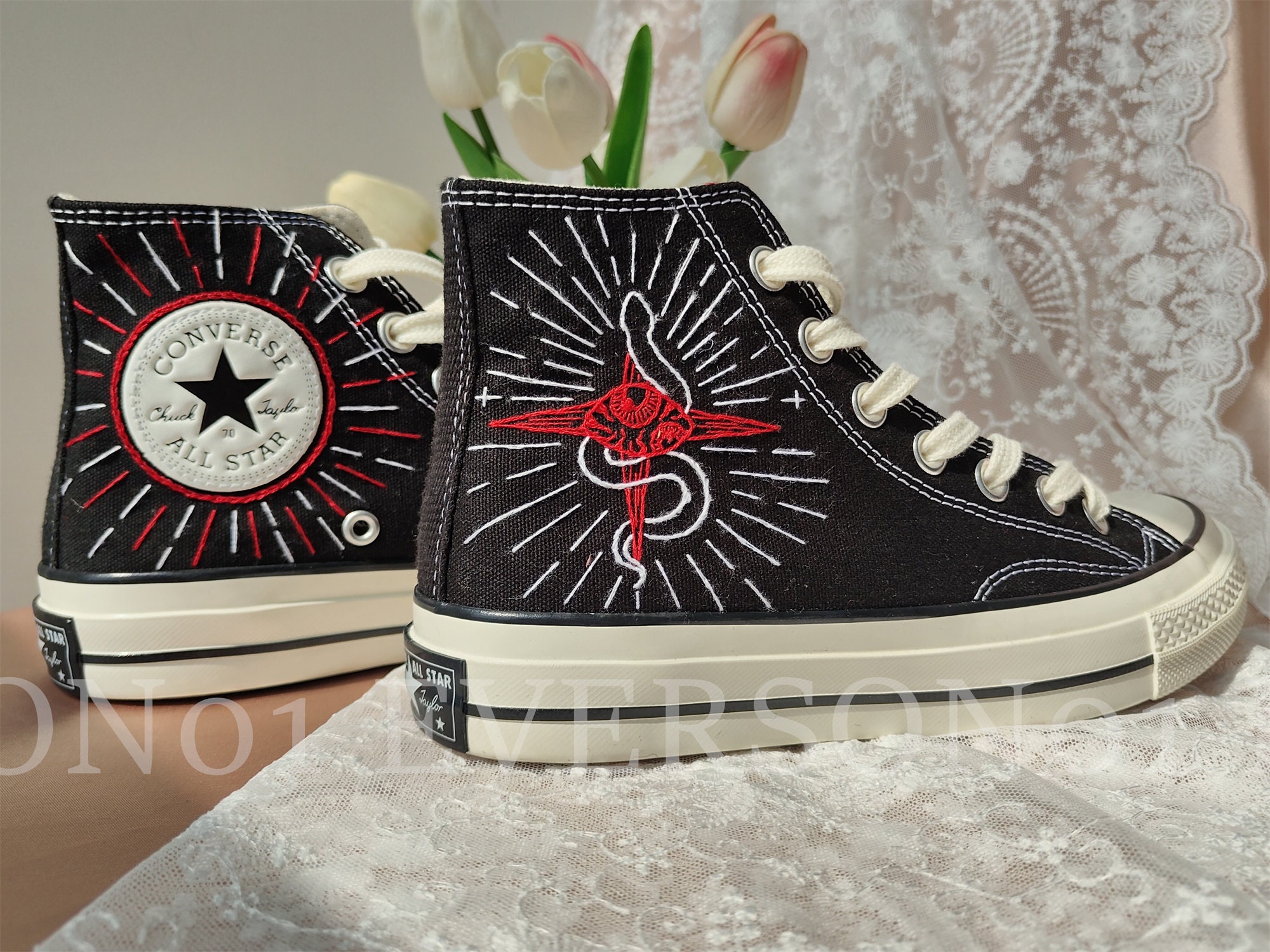 Punk converse - Etsy 日本