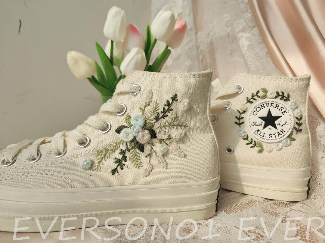 Zapatos Converse bordados Zapatos Converse Chuck