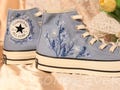 Custom Converse Chuck Taylor 1970s: Embroidered Floral Shoes product logo
