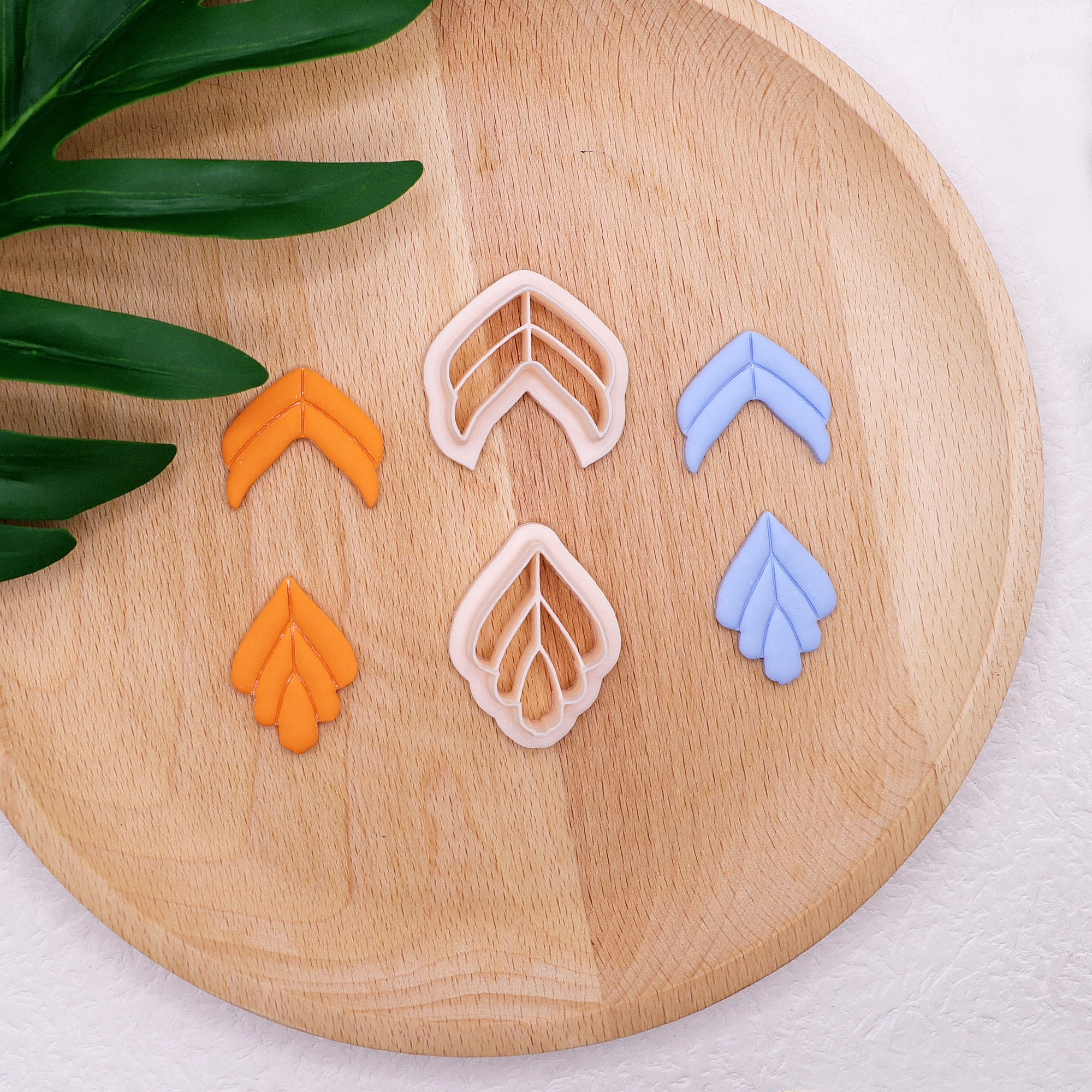 Keoker Fall Polymer Clay Cutters Maple Leaf Clay Cutters for Earrings  Making, 9 Shapes Autumn Clay Earrings Cuttersstuds Clay Cutters 