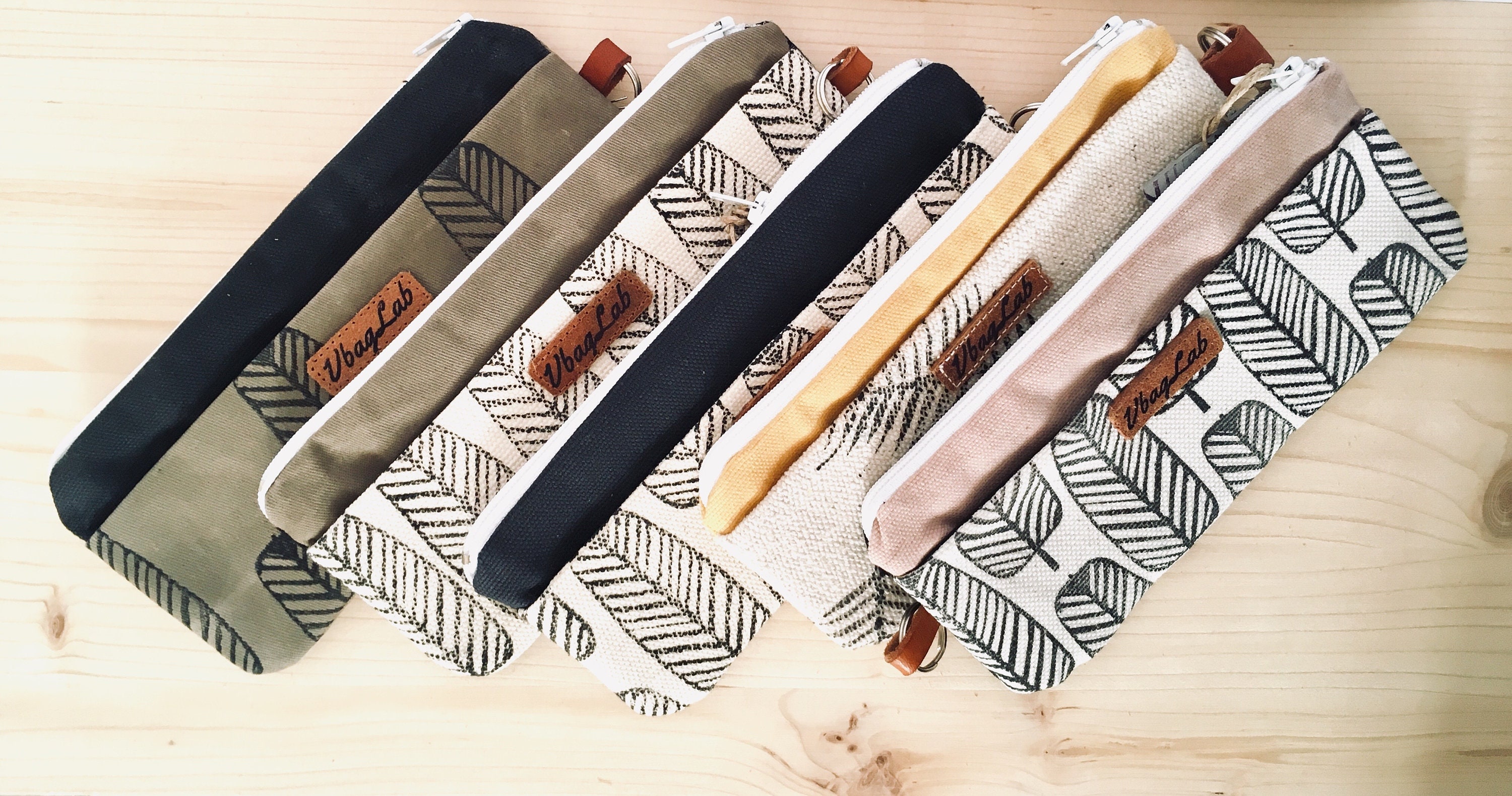 Pure Hemp Beige Pencil Case 