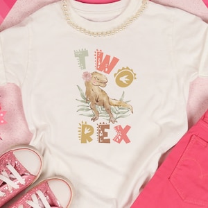 2 Rex Shirt, Two Rex Birthday, Dinosaur Birthday Shirt, 2nd Birthday Shirt, Girl Dinosaur Birthday, 2-Rex Birthday shirt, Dinosaur Party