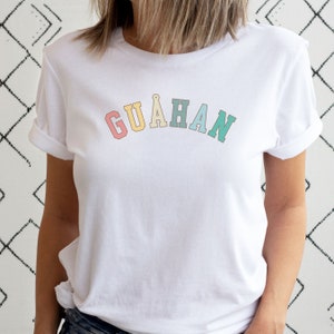 Guam Shirt for Women, Cute Guam T Shirt, Guam Christmas Gift, Guahan TShirt, Gift from Guam, Håfa Adai Spirit, CHamoru Gift, Chamorro Gift,