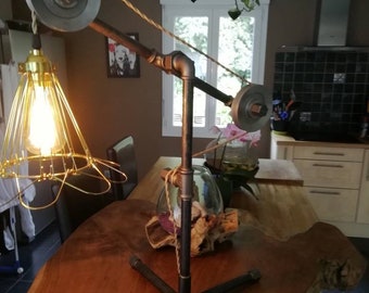Pulley lamp to install