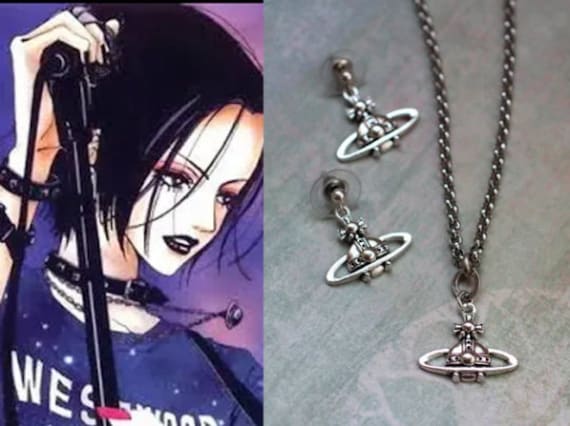 Pendant Necklaces Anime Oosaki Nana Choker Necklace Komatsu Honjo Ren  Crystal Glass Bead Planet Long Chain Jewelry Cosplay Gifts From Masonjones,  $29.35 | DHgate.Com