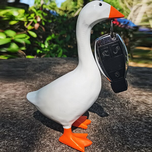 Untitled Goose Game Key Holder Etsy