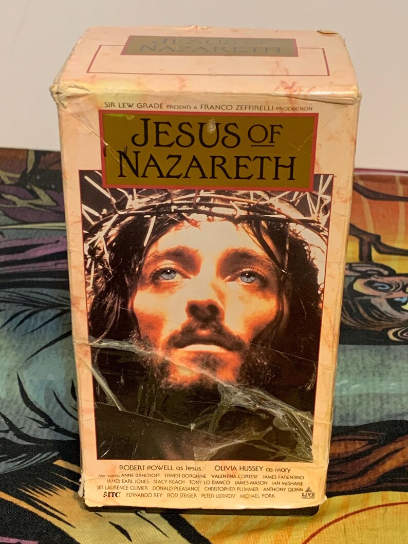 Jesus of Nazareth (classic Vhs Film) - Etsy