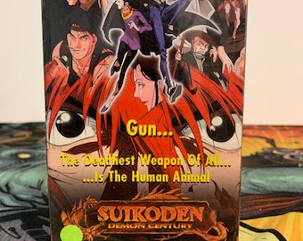 suikoden demon century (anime vhs tape )