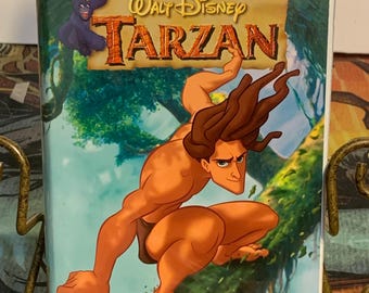 ターザン VHS ビデオテープ 映画 ウォルトディズニー 1999 子供向け