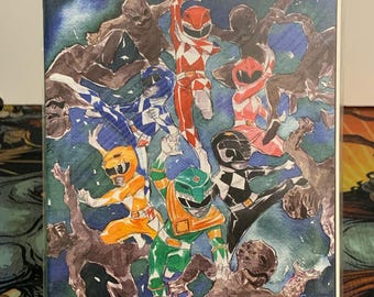 Mighty Morphin Power Rangers #1 Cover D (2016)
