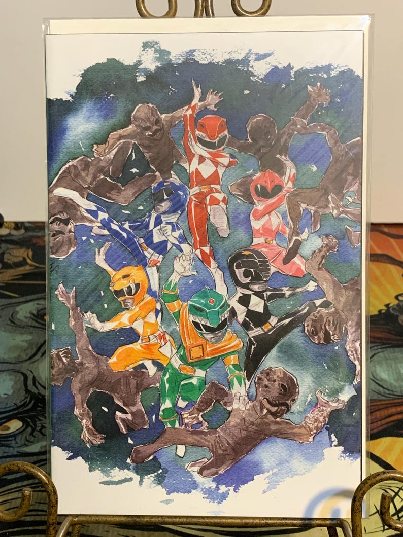 Mighty Morphin Power Rangers #1 Cover D (2016) - Etsy