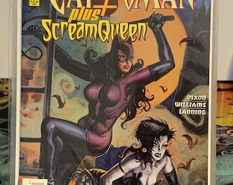 cat woman + scream queen #1