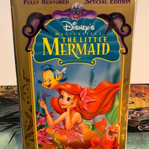 the little mermaid (classic vhs tape )
