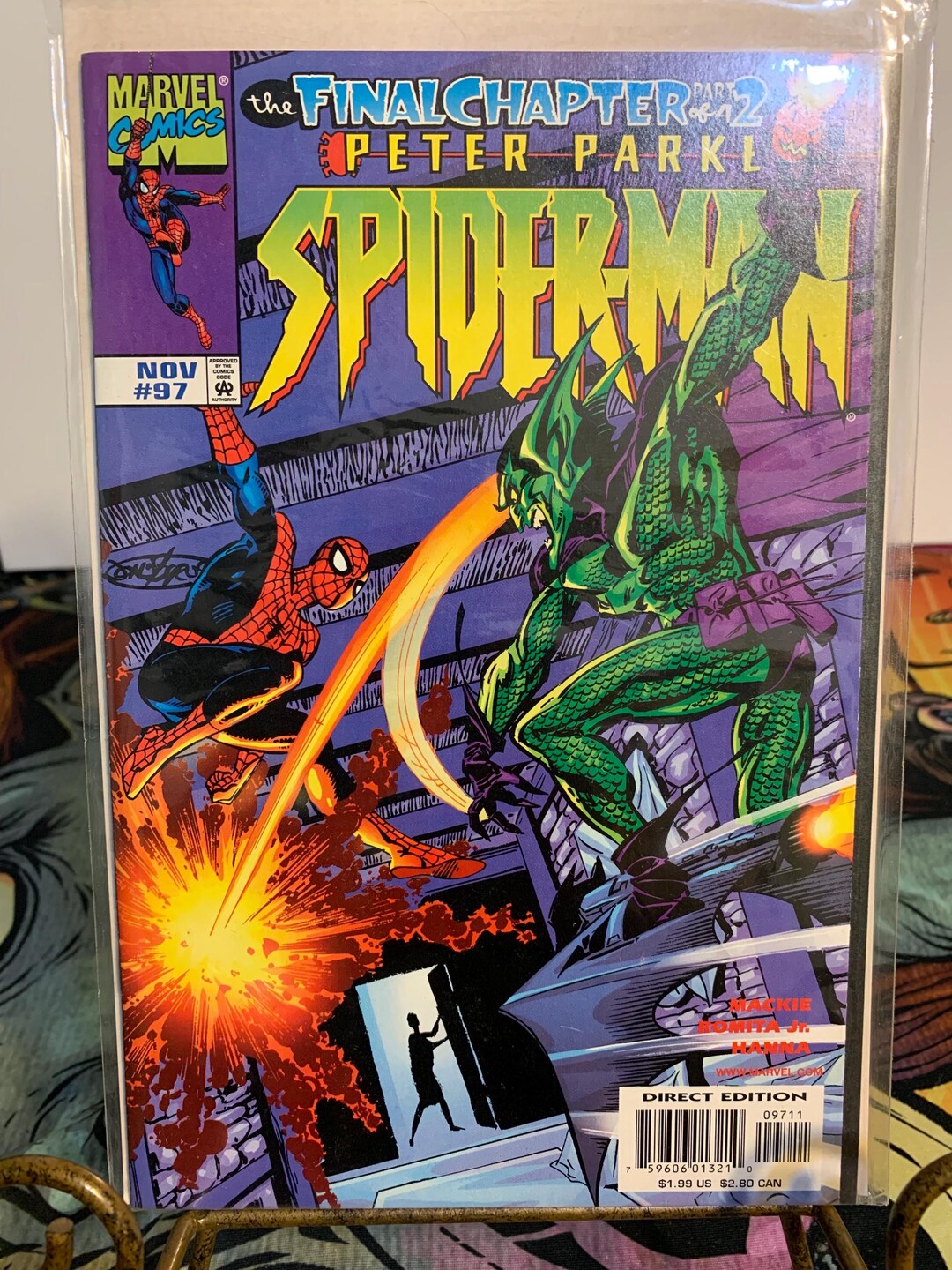 The Spectacular Spider Man #263 - Etsy