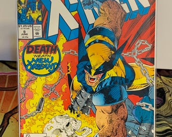 x men #9 ( rare comics)