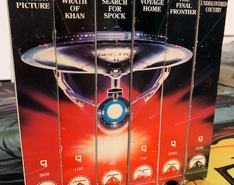 Star Treck ( Vhs Movie Box Set ) - Etsy