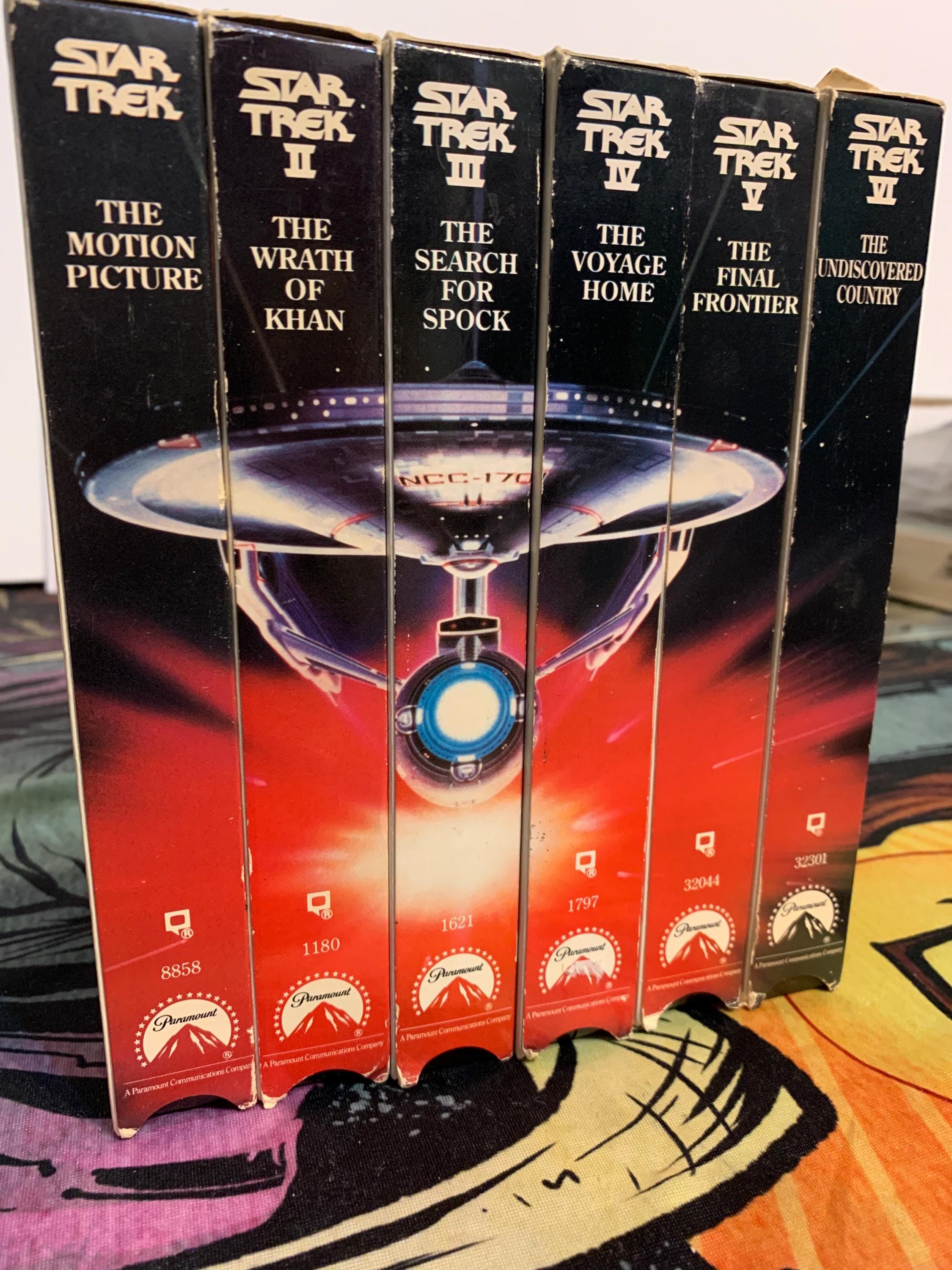 Star Treck ( Vhs Movie Box Set ) - Etsy