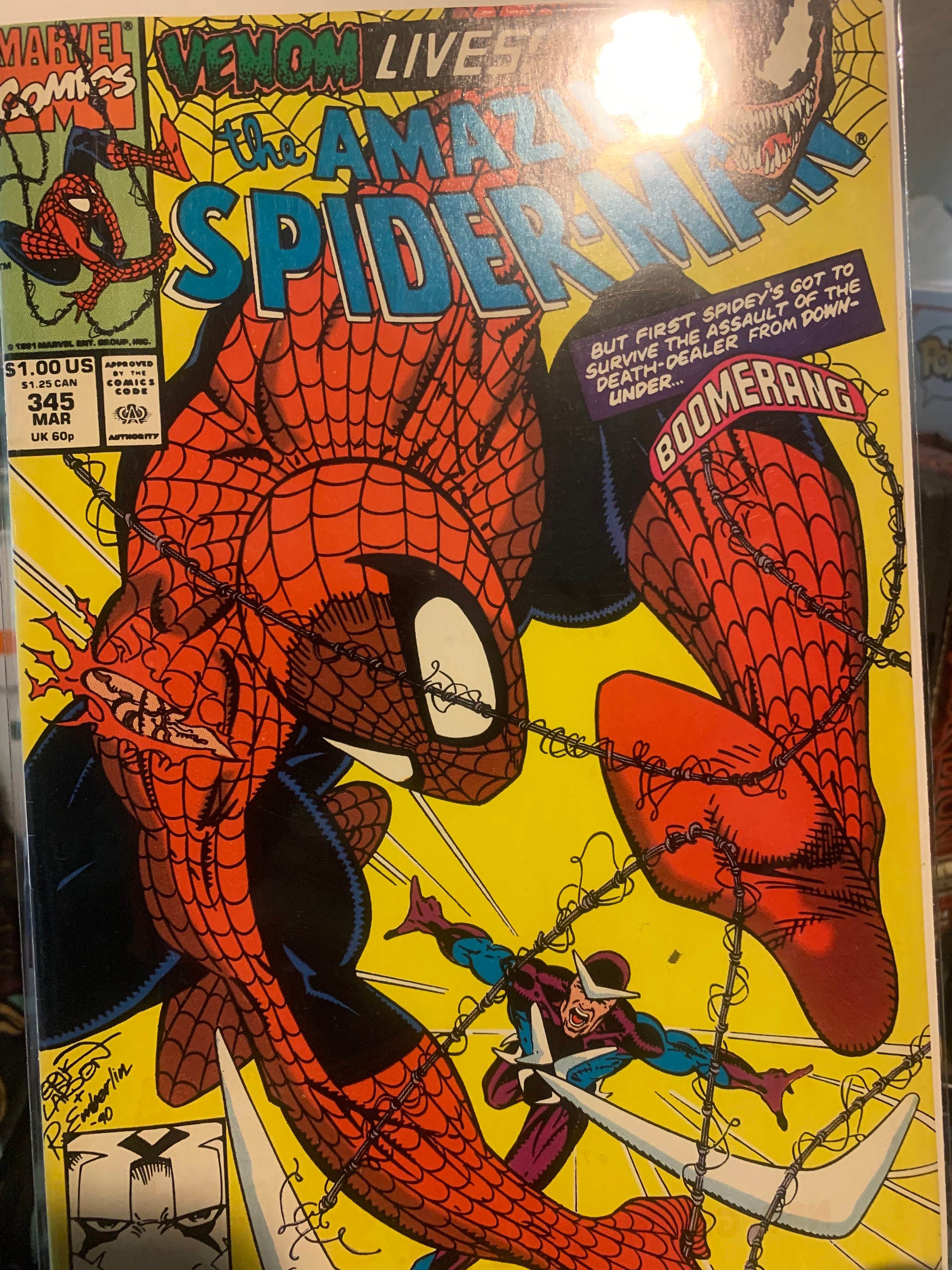 アメイジング・スパイダーマン #345 (1991) マーベルコミック - Etsy 日本
