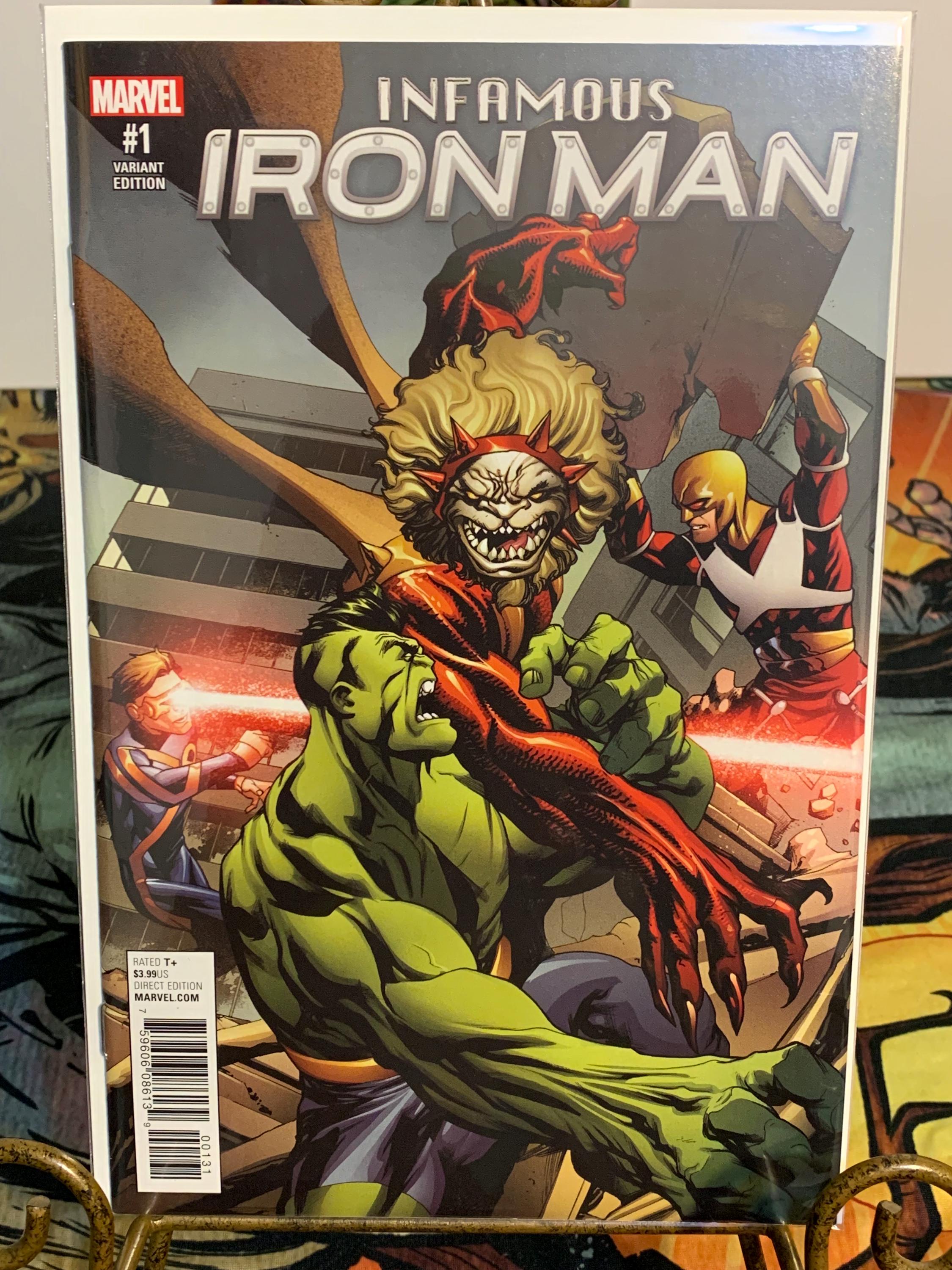 Infamous Iron Man #1 Variant Edition (marvel Comics) - Etsy
