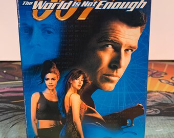 007 the World is Not Enough James Bond Sealed Vhs New - Etsy