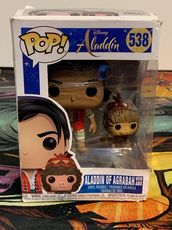 Funko Pop Bobble Head #538 ( Aladdin ) - Etsy
