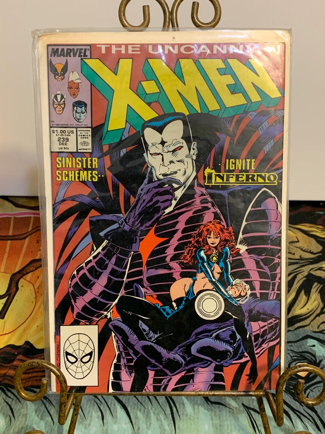 The Uncanny X Men #239 Comic - Etsy