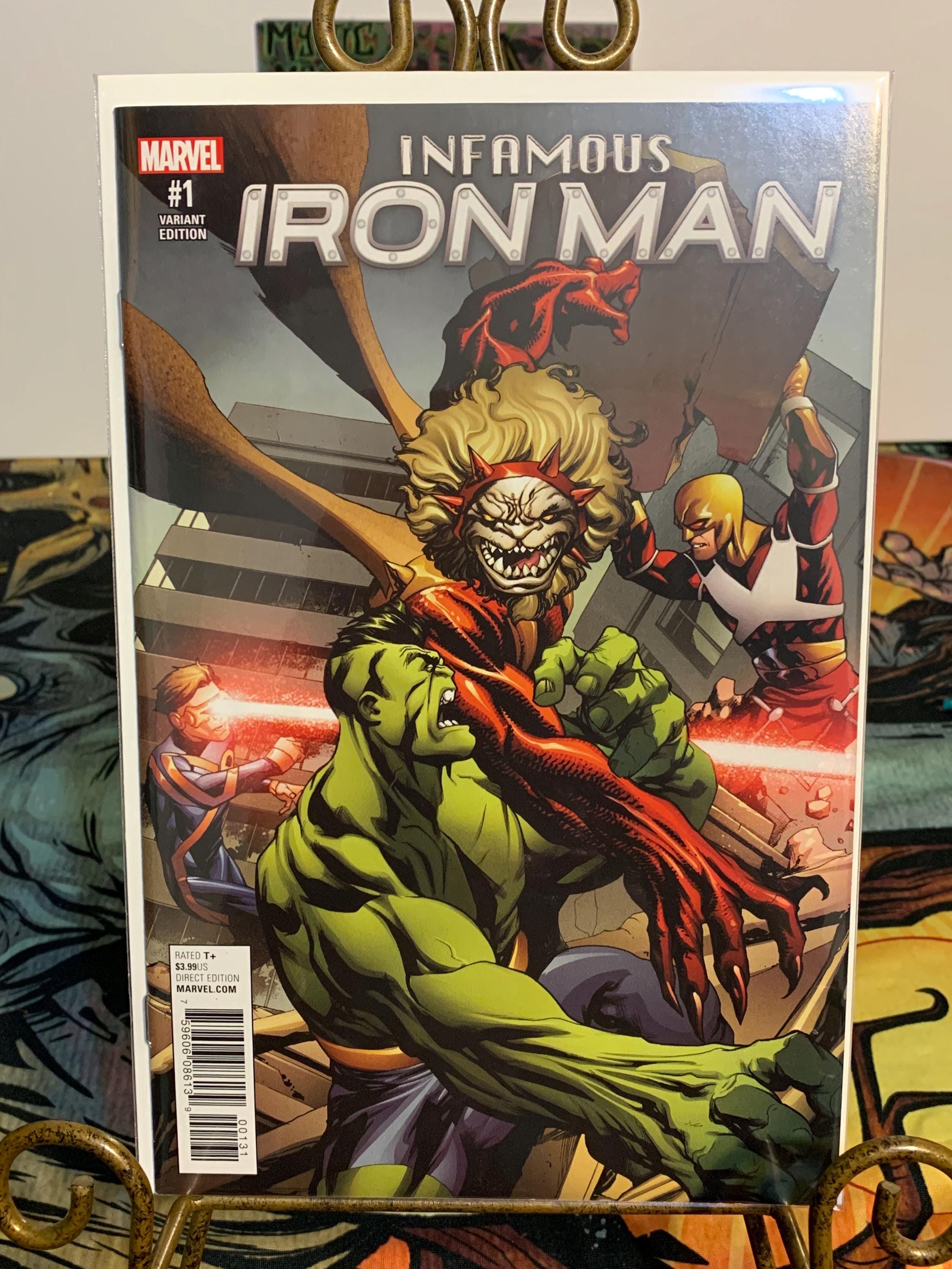 Infamous Iron Man #1 Variant Edition (marvel Comics) - Etsy