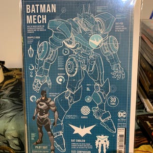 bat man mech #1( dc comics )
