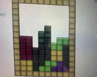 DIY 3D Druck Tetris Kunstwerk STL Dateien