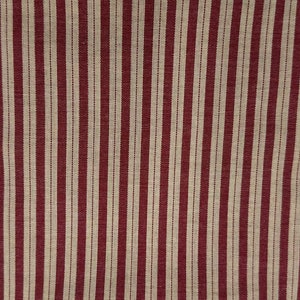 Tissu 100 % coton teint en fil / Tissu country de luxe / 7 motifs assortis / Tissus exclusifs fabriqués en Espagne / Lot de 7 tissus country en coton ROUGE image 8