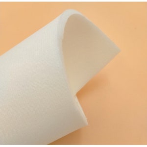 Stabilisator SCHAUMSTOFF mit Ober- und Unterseite, 5 mm Dicke, 1,60 Breite für Kunsthandwerk, DIY, Taschen, Tote Bags, Kostüme, Polster ...