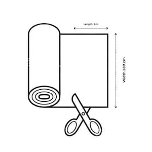 100% Natur Bambus Volumenvlies 280 breite/ 180g und zum Nähen, Basteln, sehr weiches Bambusvlies Meterware. Zum Quilten, bedin Bild 3