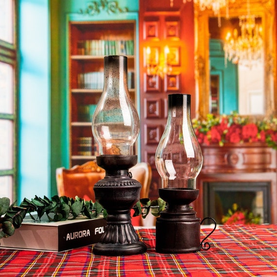 Antique glass kerosene lamps value deals