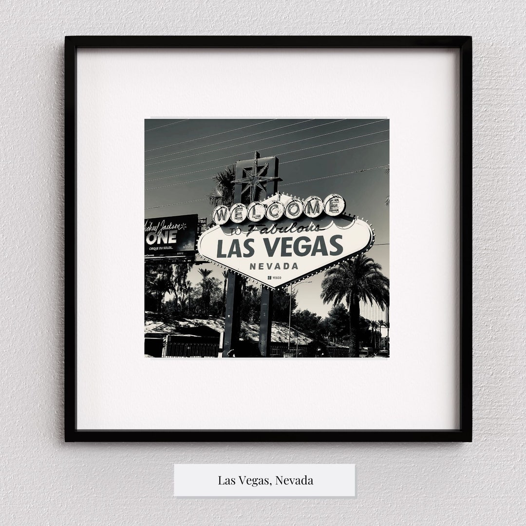 Printable Photo, Las Vegas, Las Vegas Printable Photo, Home Decor ...