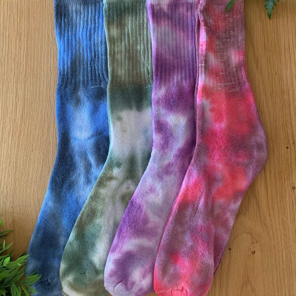 Tie Dye Socks - Etsy