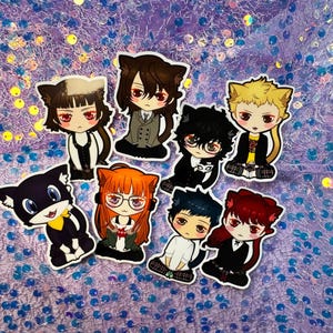 Persona 5 Anime Game Chibi Vinyl Sticker