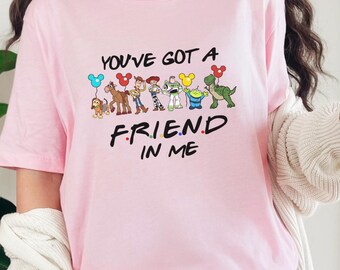 You’ve Got A Friend In Me Shirt, Toy Story Matching Family Shirt, Disney Trip Tee, Woody Buzz Friendship Tee, Disneyland Toy Story Tee, D047